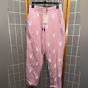 PLAYBOY NWT Light Pink Sweatpants